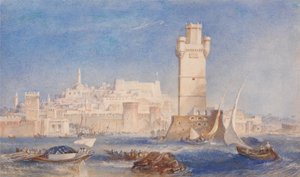 ロードス 作： Joseph Mallord William Turner